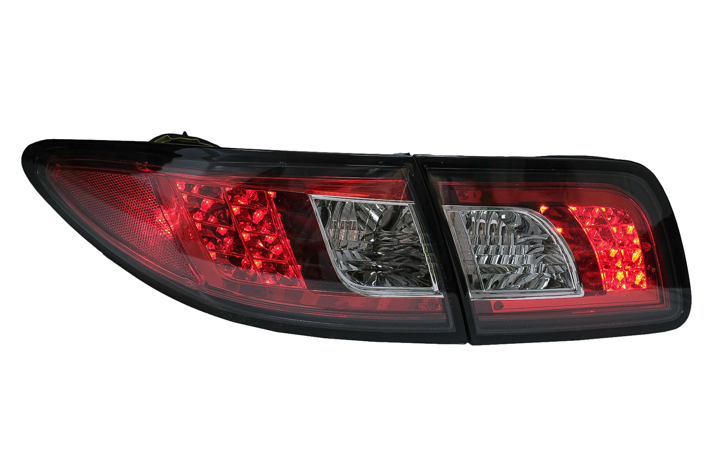 LED-Rückleuchten für Mazda 6 Limousine GG1 08.2002-08.2007 Schwarz CarPartsTuning