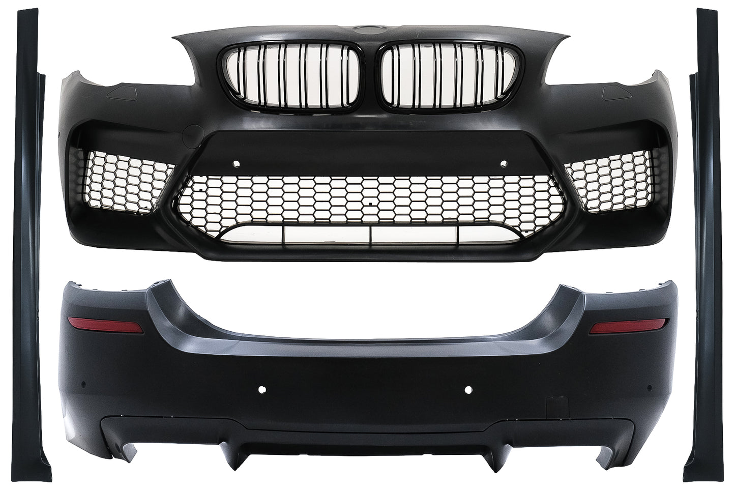 Bodykit Stoßstange für BMW 5er F10 2010-2017 M5 G30 Design Nierengitter Seitenschweller CarPartsTuning