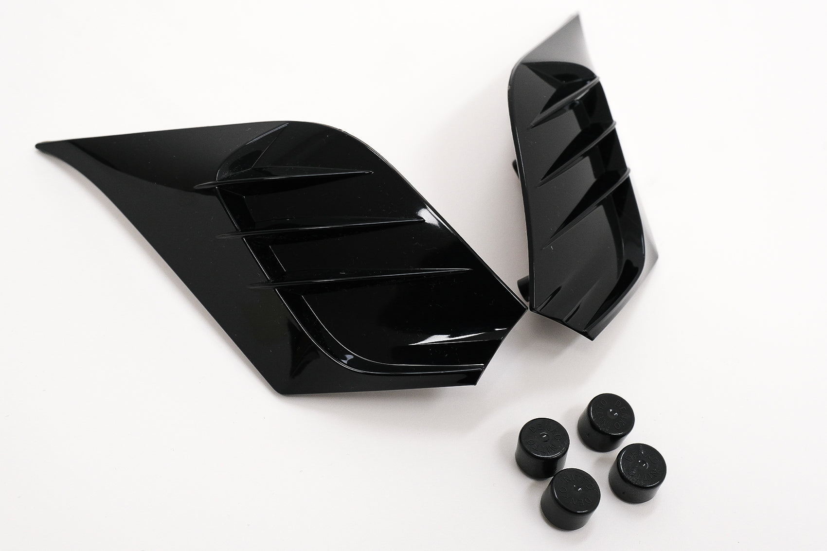 GL-5i GL-5X Rückleuchten Aerodynamische Finne AF-Sport Flaps Trim für Range Rover Sport L494 Schwarz CarPartsTuning