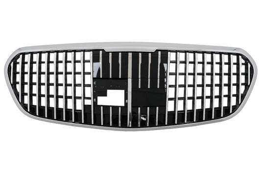 Kühlergrill Vertikalstreifen für Mercedes S-Klasse W223 2020+ Limousine Gitter CarPartsTuning