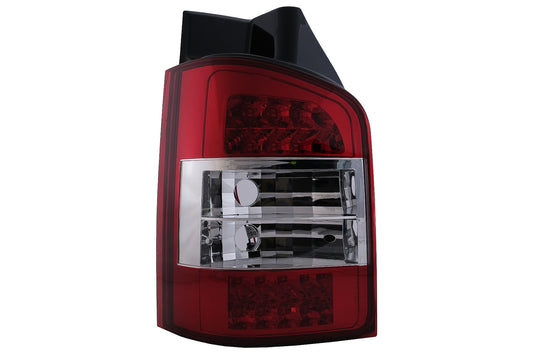Rücklichter Voll LED Dynamic für VW Transporter V T5 03-09 Rot Weiß CarPartsTuning