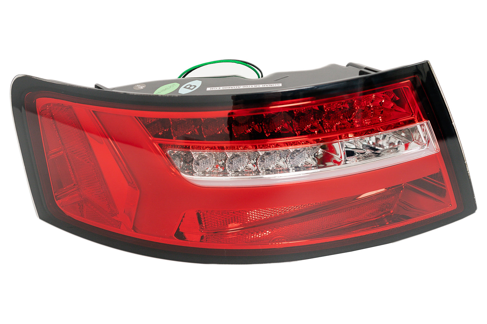 LED Rückleuchten für Audi A6 4F2 C6 Limousine 08-11 RotKlar MOPF Look Dynamisch CarPartsTuning