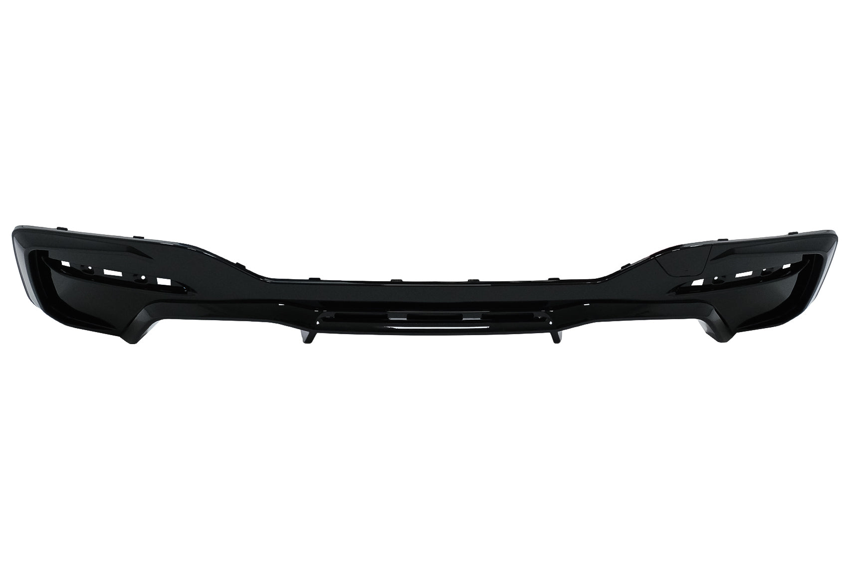 Stoßstange Diffusor für BMW 1er F20 F21 LCI 15-06.19 M2 Design Doppelauslass CarPartsTuning