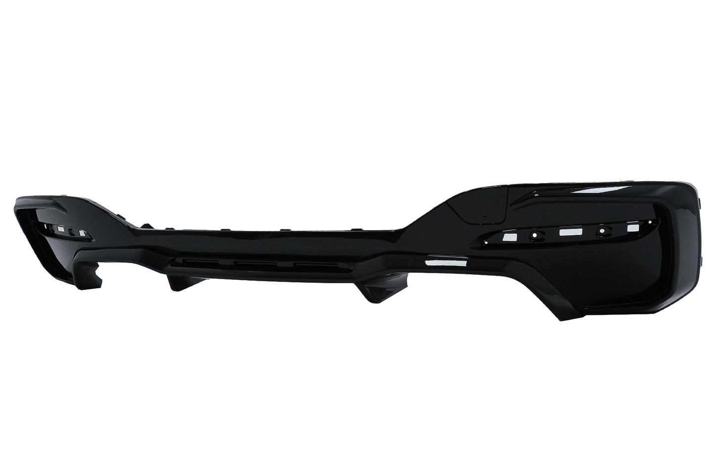 Stoßstange Diffusor für BMW 1er F20 F21 LCI 15-06.19 M2 Design Doppelauslass CarPartsTuning