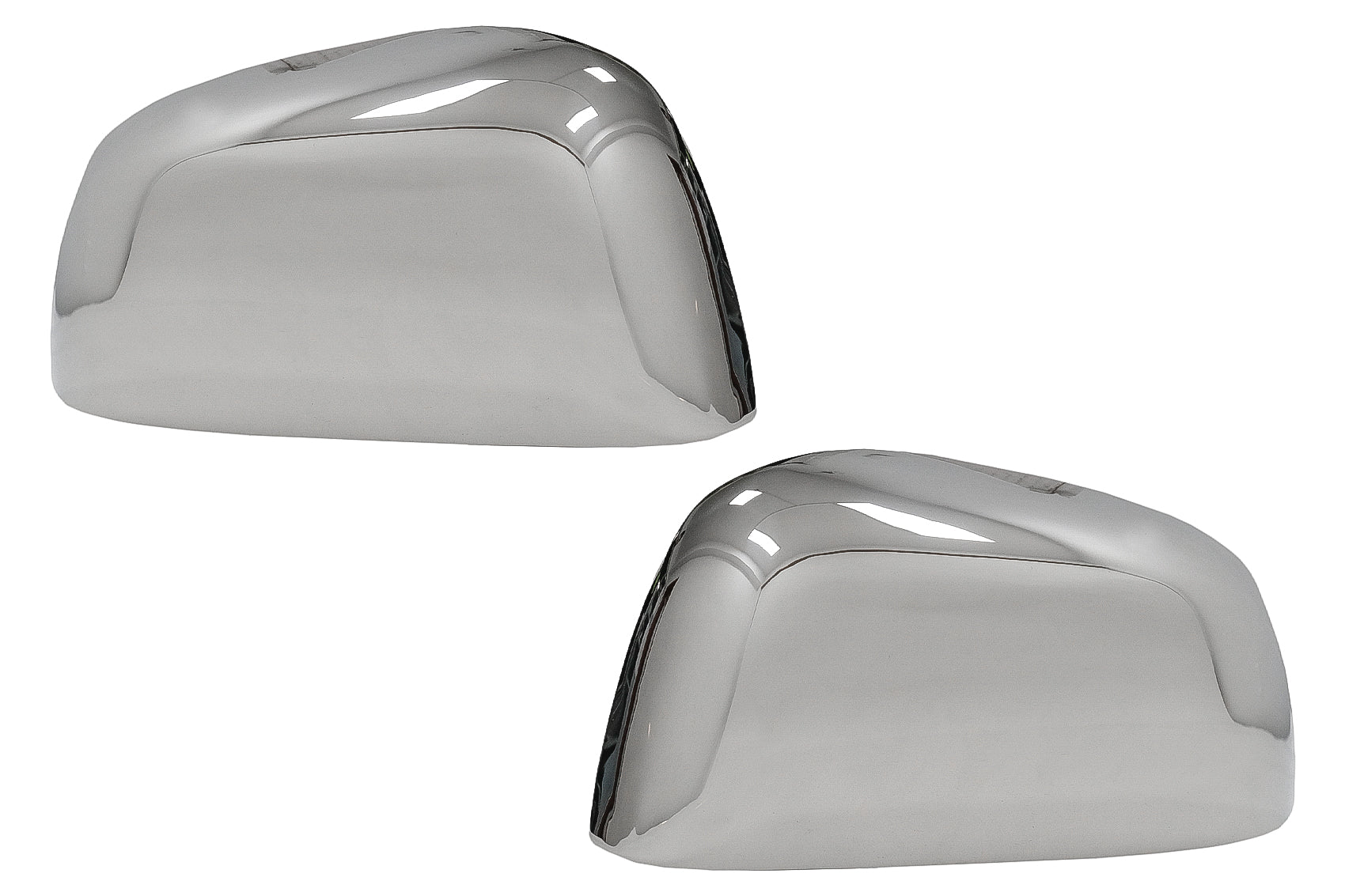 Spiegel Abdeckungen Spiegelkappen für Dacia Duster I 2010-2014 Edelstahl Chrom CarPartsTuning