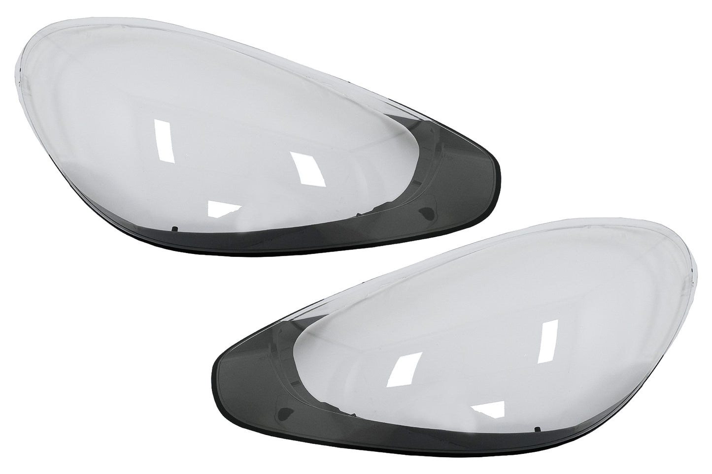 Scheinwerferglas für Porche Cayenne II Facelift SUV 92A 14-17 klar CarPartsTuning