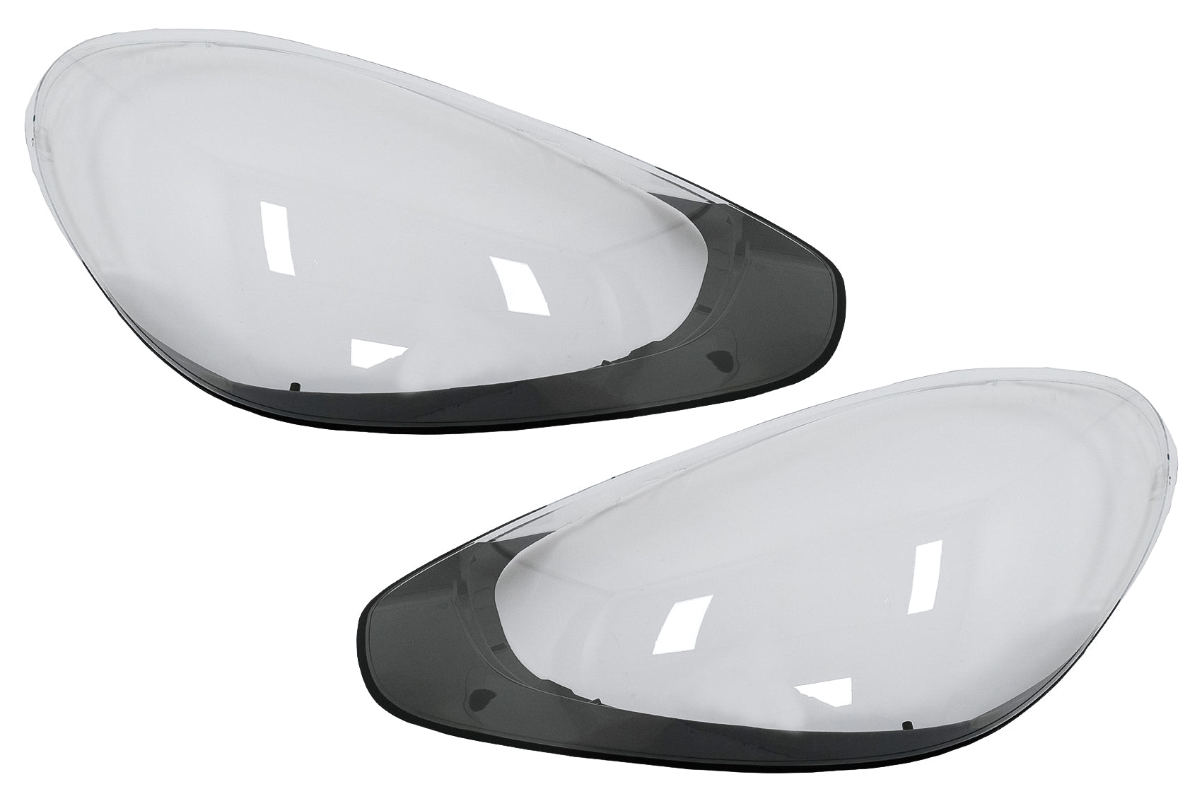 Scheinwerferglas für Porche Cayenne II Facelift SUV 92A 14-17 klar CarPartsTuning