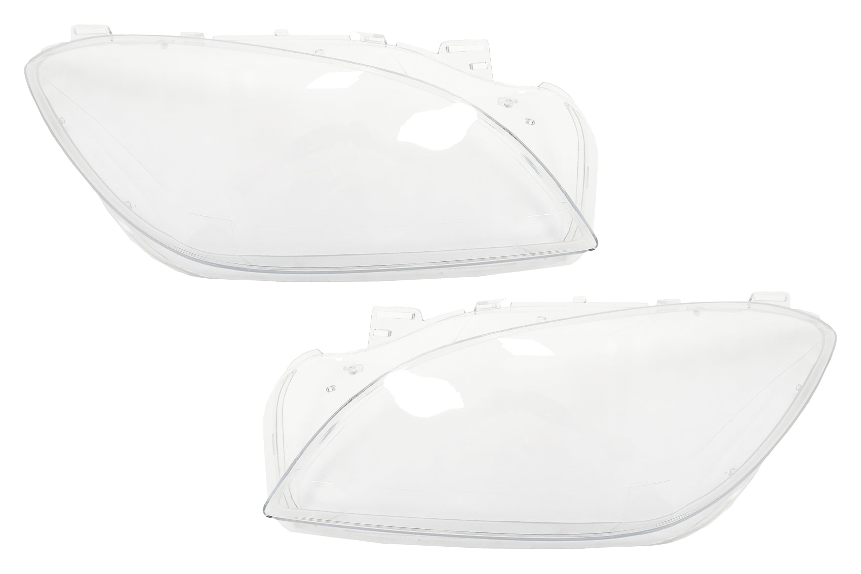 Scheinwerferglas für Mercedes M-Klasse W166 12-15 Klarglasoptik CarPartsTuning