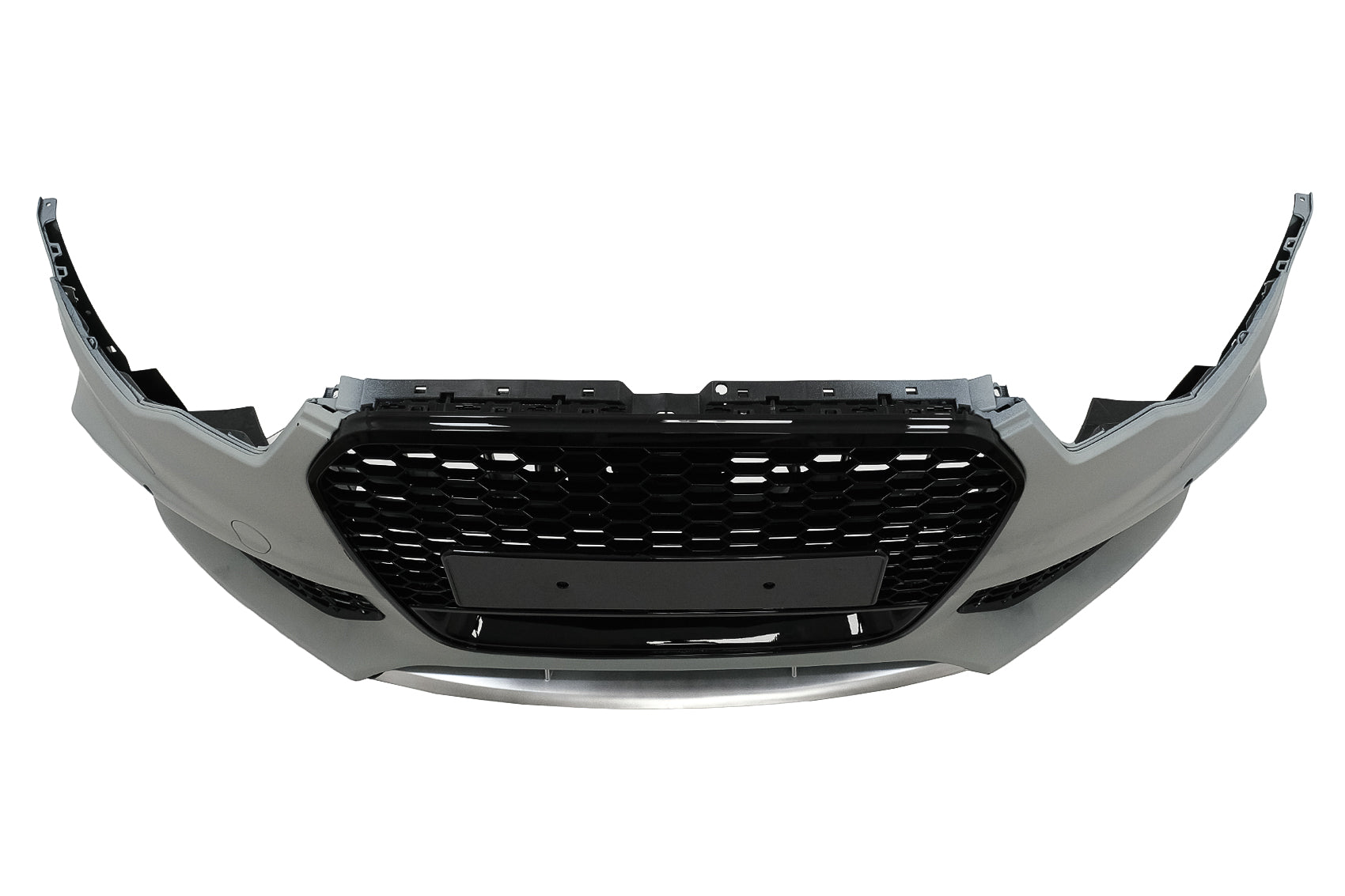 Stoßstange für Audi A6 C7 4G 2011-2015 Kühlergrill Wabengitter RS6 Design SRA PDC CarPartsTuning