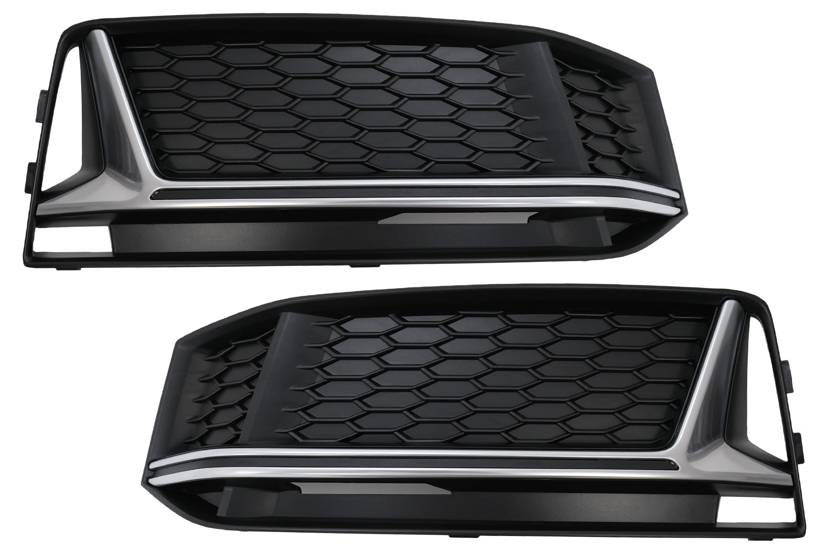 Stoßstange Seitengitter Grillseite Gitter für Audi A4 B9 S-Line 16-18 RS4 Design CarPartsTuning