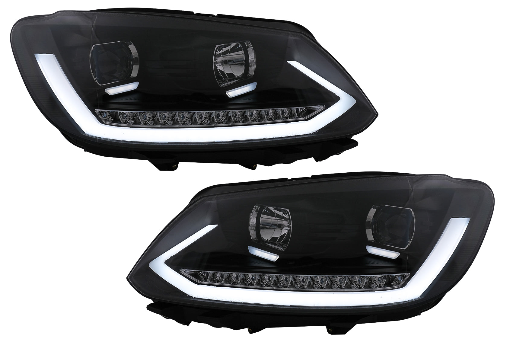 Scheinwerfer für VW Touran I Facelift 1T1 1T2 10-15 Dynamisch Sequential CarPartsTuning