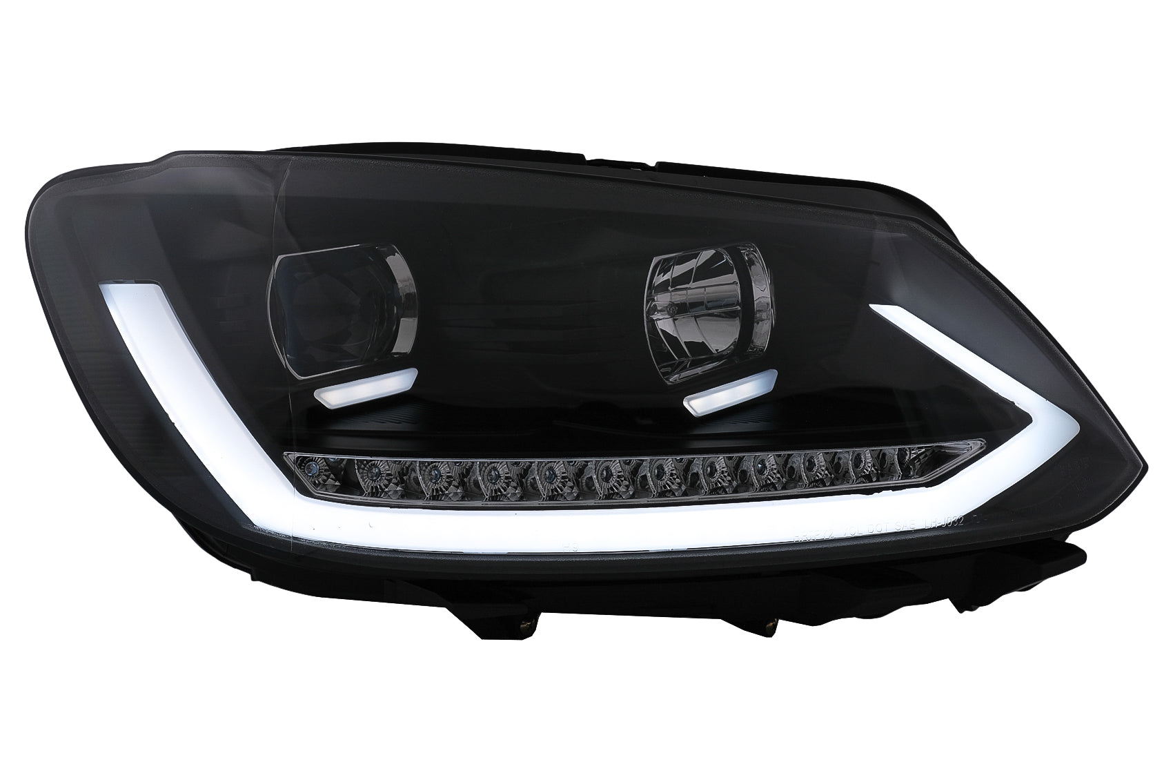 Scheinwerfer für VW Touran I Facelift 1T1 1T2 10-15 Dynamisch Sequential CarPartsTuning