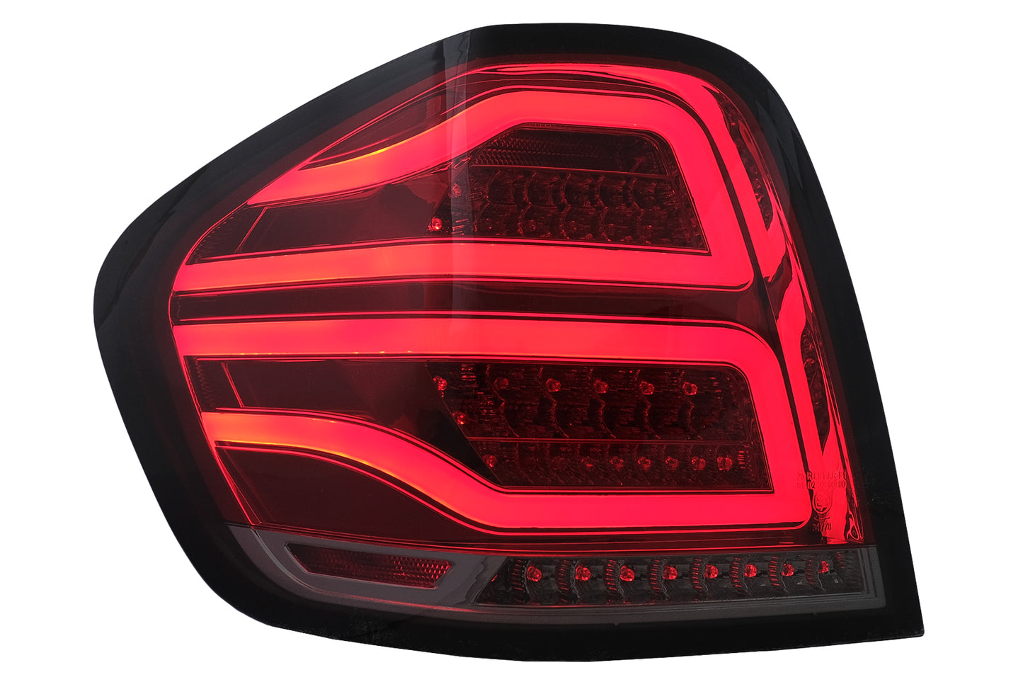 VOLL-LED-Rückleuchten für Mercedes M-Klasse W164 05-08 Red Smoke CarPartsTuning