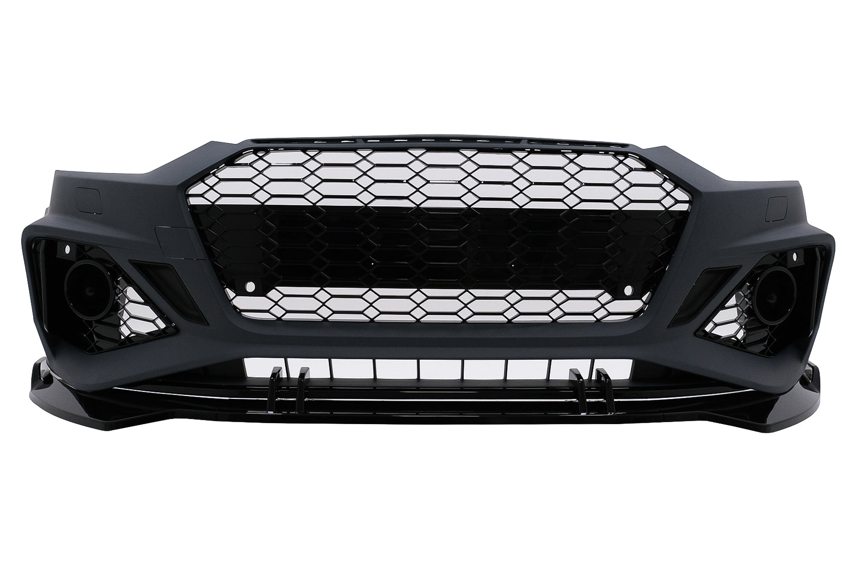 Stoßstange für Audi A5 F5 MOPF 2020+ Kühlergrill Unterlippe Racing Look PDC SRA CarPartsTuning
