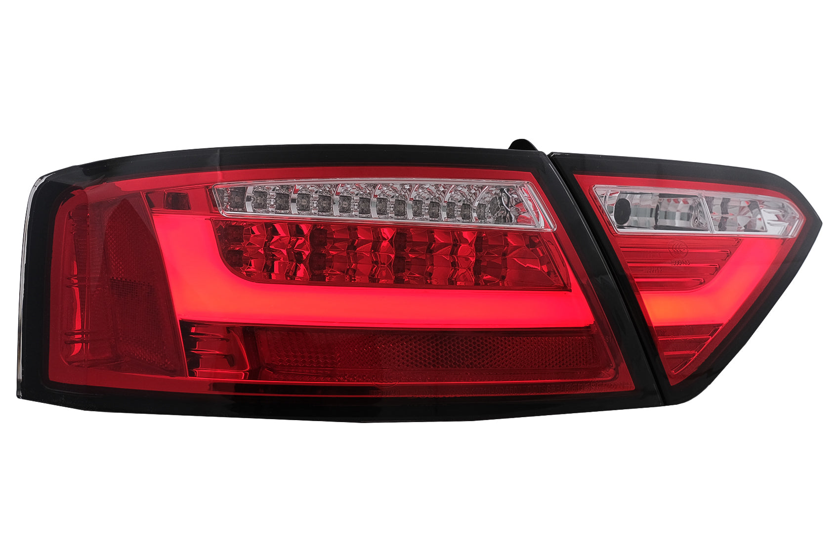 LED Rückleuchten für Audi A5 8T Coupe Cabrio Sportback 2007-2009 Rot Klar CarPartsTuning