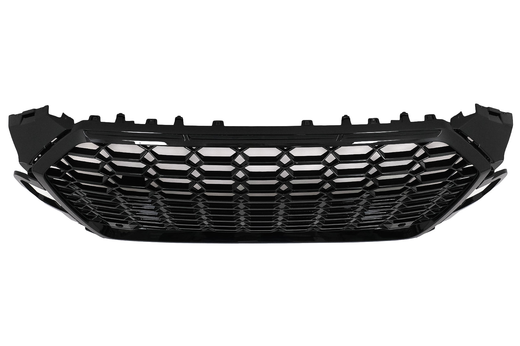 Frontgrill für Audi A5 F5 Facelift 19-Up Racing Look glänzend schwarz CarPartsTuning