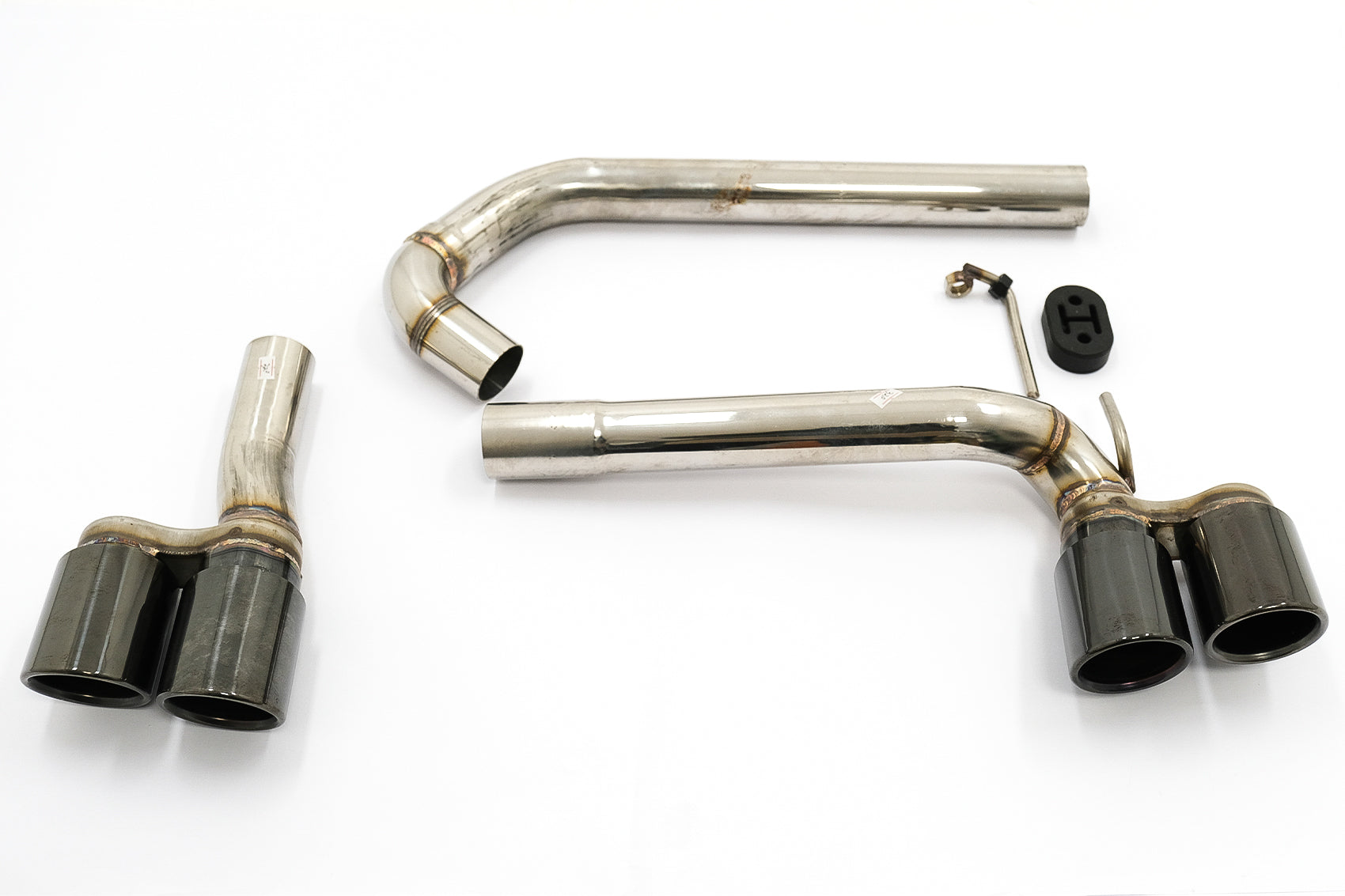 Doppel Doppelauspuffanlagen Schalldämpfer Tipps für BMW 3 F30 F31 11-18 M3 M Sport Look CarPartsTuning