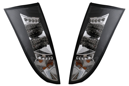 LED-Rückleuchten für Ford Focus MK1 Hatchback DAW DBW 1998-2004 Schwarz Carpartstuning Austria
