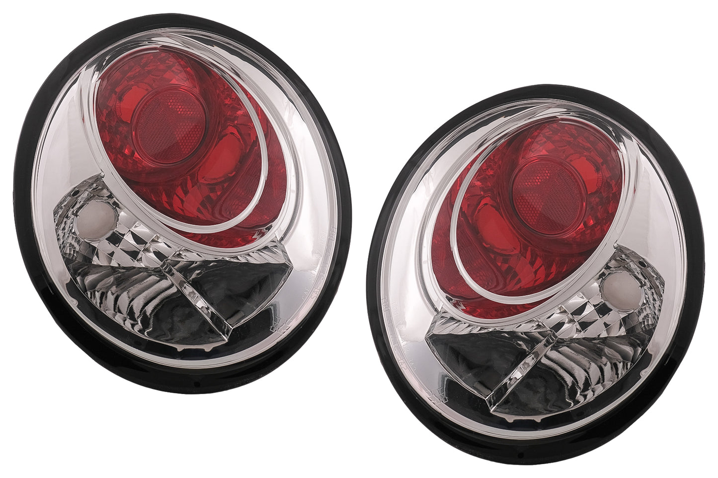 Halogen-Rückleuchten für VW New Beetle 10.1998-05.2005 Chrom Klare Linse CarPartsTuning
