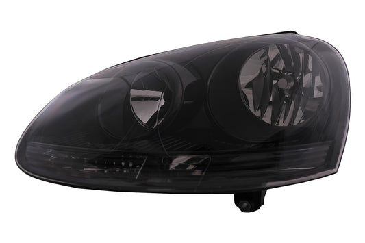 Scheinwerfer für VW Golf 5 V 10.2003-2009 Jetta 2005-2010 Alles schwarz CarPartsTuning