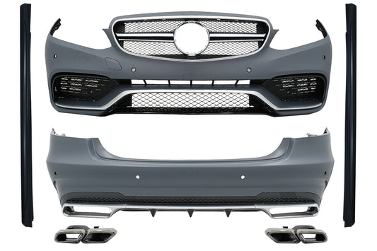 Bodykit für Mercedes E-Klasse W212 Facelift 2013-2016 Stoßstangen-Seitenschweller CarPartsTuning