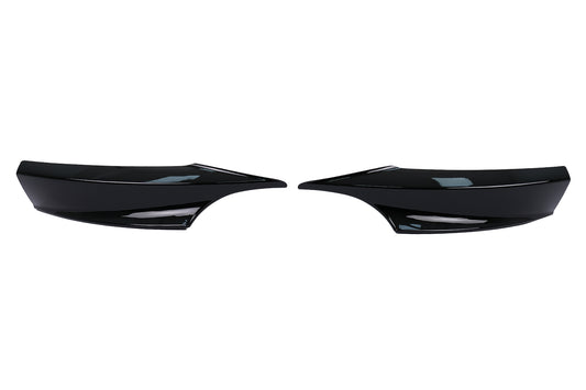 Stoßstange Seitensplitter Spoiler für BMW 3er F34 GT M-Sport 13-2020 Glänzendes Schwarz Carpartstuning Austria