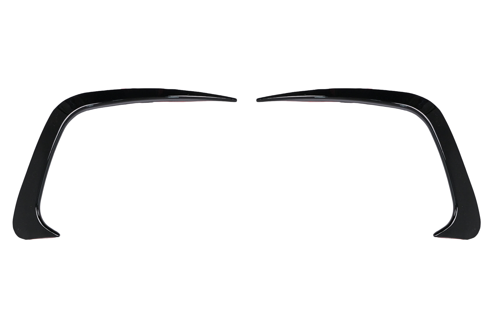 Stoßstange Klappen Seitenflügel Seitenflossen für BMW 3er G20 G21 G28 M-Sport 2018+ Glänzend Schwarz Carpartstuning Austria