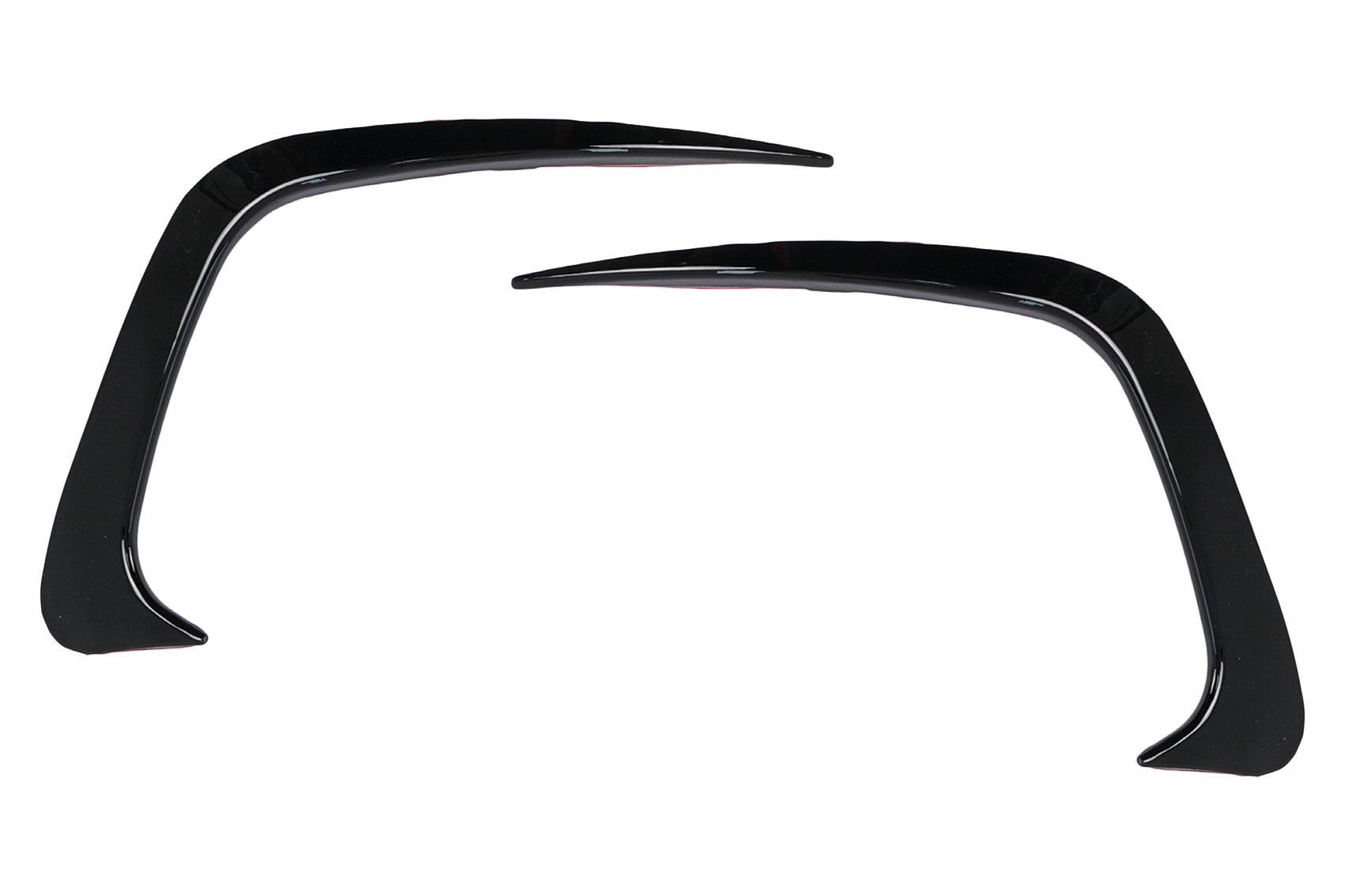 Stoßstange Klappen Seitenflügel Seitenflossen für BMW 3er G20 G21 G28 M-Sport 2018+ Glänzend Schwarz Carpartstuning Austria