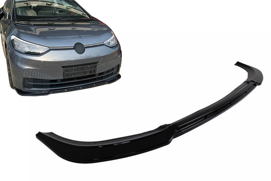Stoßstange Erweiterung Spoiler Lippe Spoilerlippe für VW ID3 2019-2022 Glänzend Schwarz Carpartstuning Austria