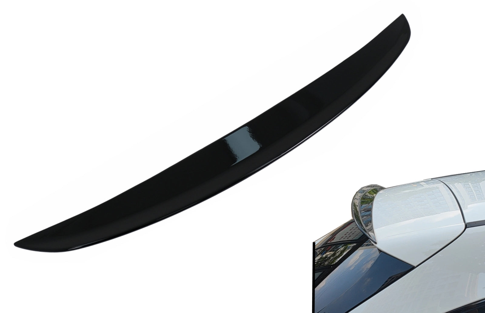 Dachspoiler Kappe Dachflügel für Mercedes CLA X118 Shooting Brake 2019+ Schwarz Glänzend Carpartstuning Austria