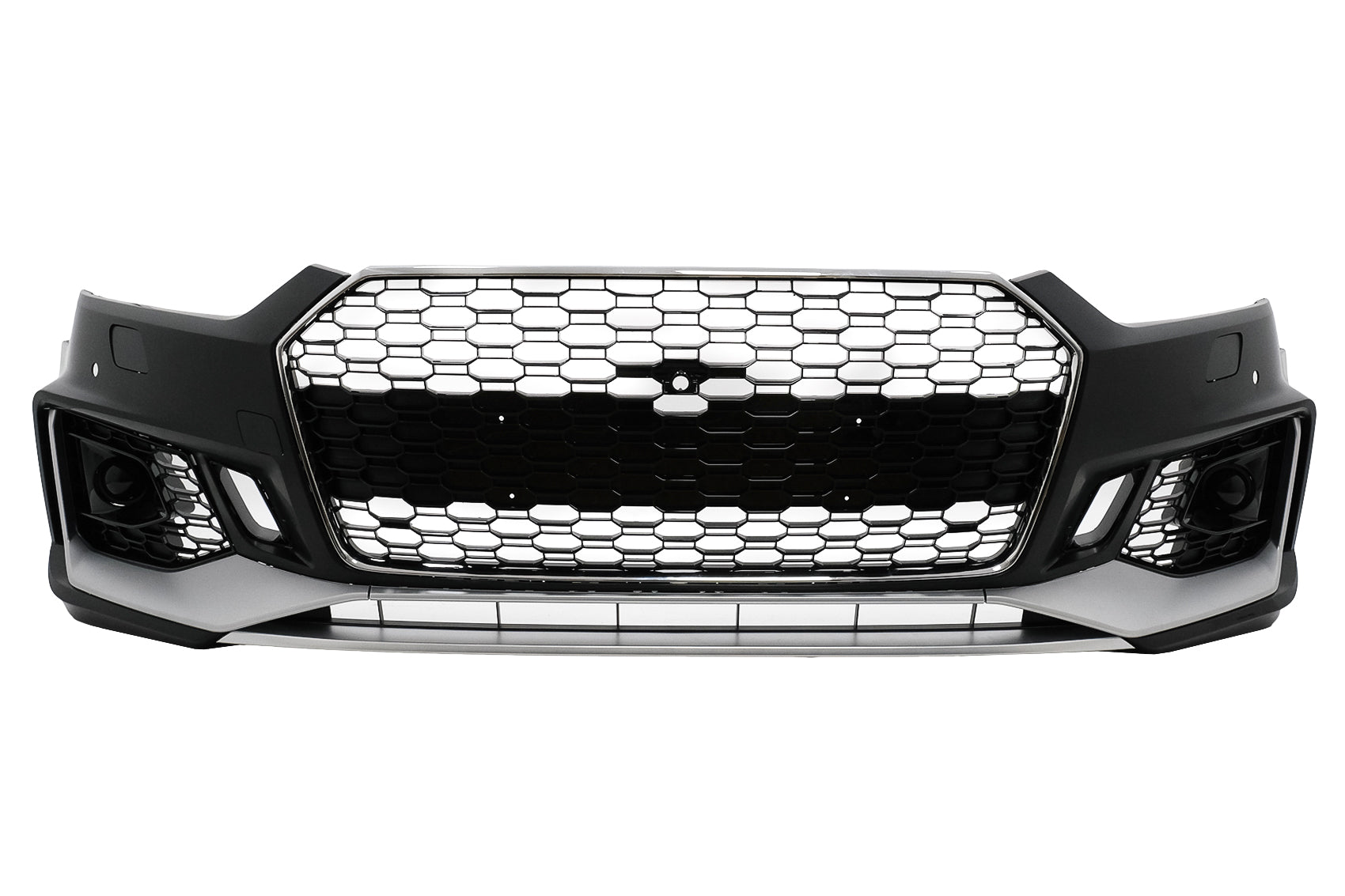 Stoßstange für Audi A5 F5 2017-2019 Kühlergrill Unterlippe Racing Look PDC SRA Carpartstuning Austria