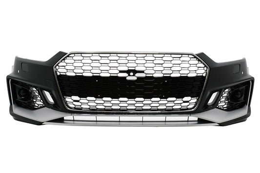 Stoßstange für Audi A5 F5 2017-2019 Kühlergrill Unterlippe Racing Look PDC SRA Carpartstuning Austria