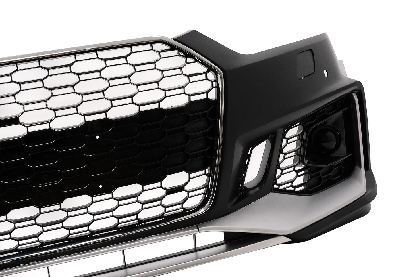 Stoßstange für Audi A5 F5 2017-2019 Kühlergrill Unterlippe Racing Look PDC SRA Carpartstuning Austria