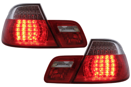 LED-Rückleuchten für BMW 3er E46 Coupe ohne Facelift 1999–2003 rot klar Carpartstuning Austria