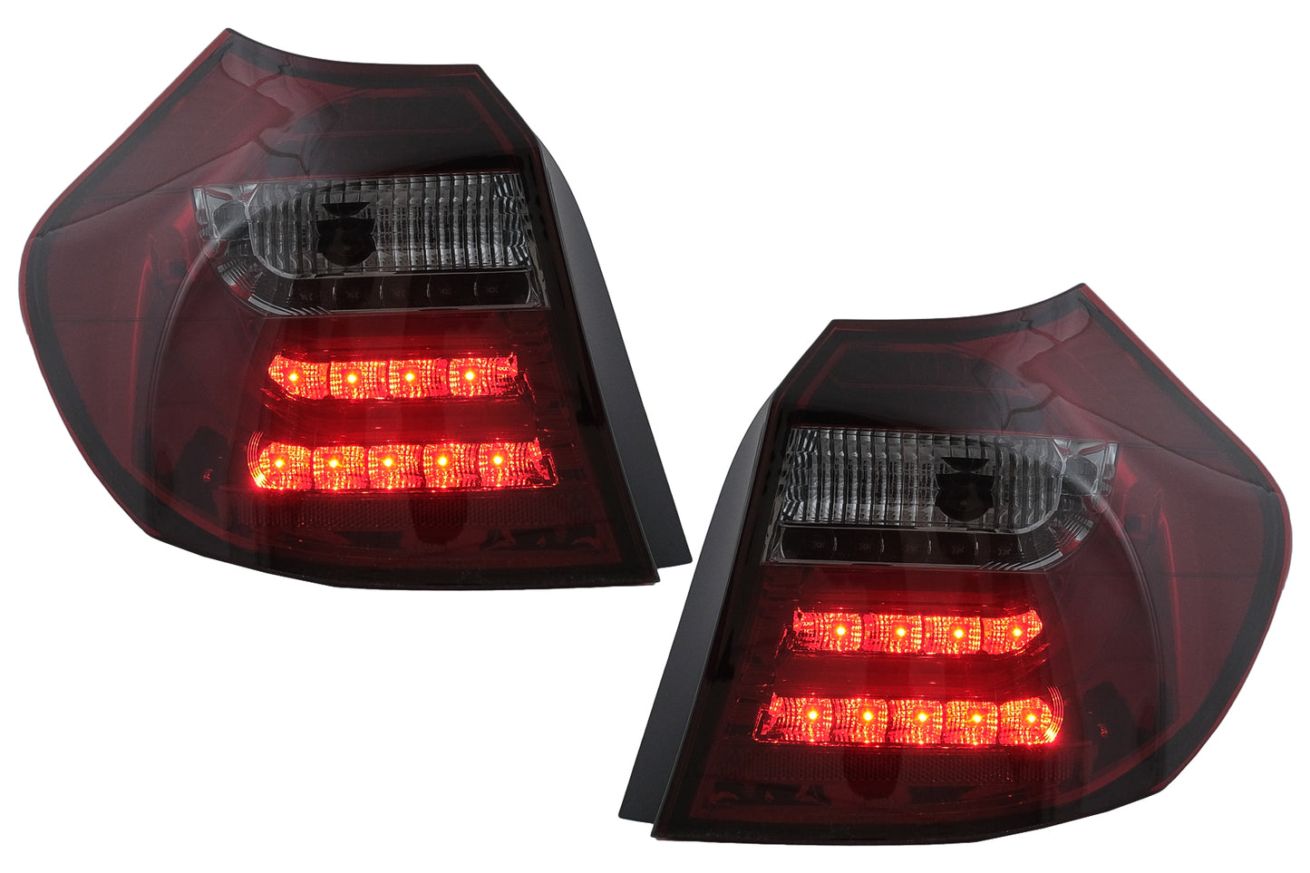 LED Lichtleiste Rückleuchten für BMW 1er E81 E87 2004-08.2007 Roter Rauch Carpartstuning Austria