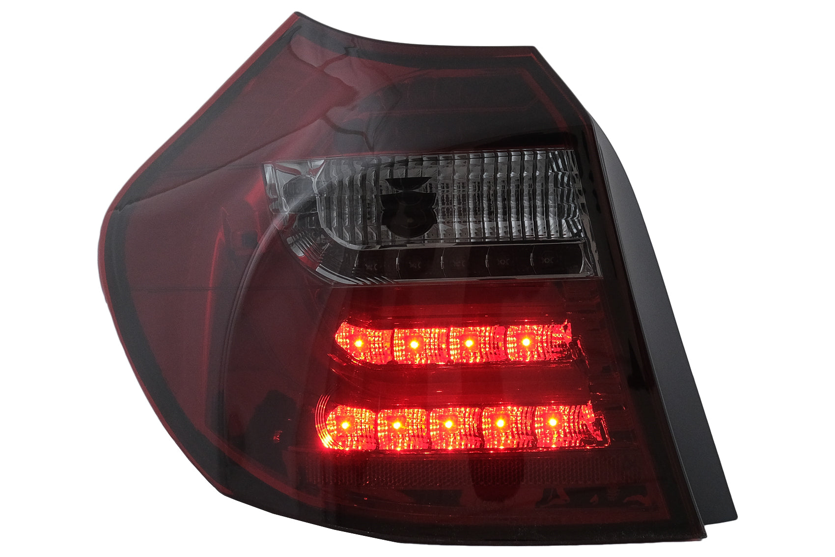 LED Lichtleiste Rückleuchten für BMW 1er E81 E87 2004-08.2007 Roter Rauch Carpartstuning Austria
