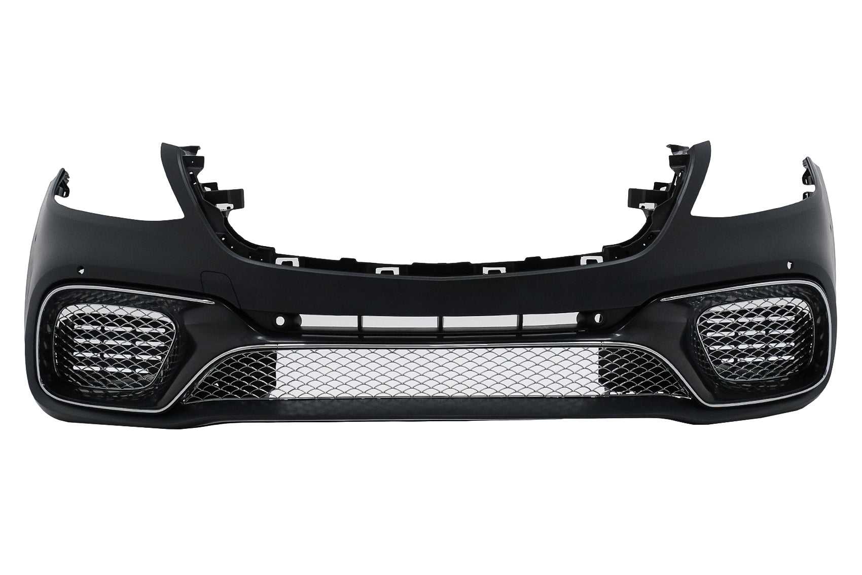 Stoßstange für Mercedes S-Klasse W222 Facelift 2017-2020 S65 Design Untere Gitter CarPartsTuning