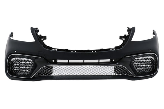 Stoßstange für Mercedes S-Klasse W222 Facelift 2017-2020 S65 Design Untere Gitter CarPartsTuning