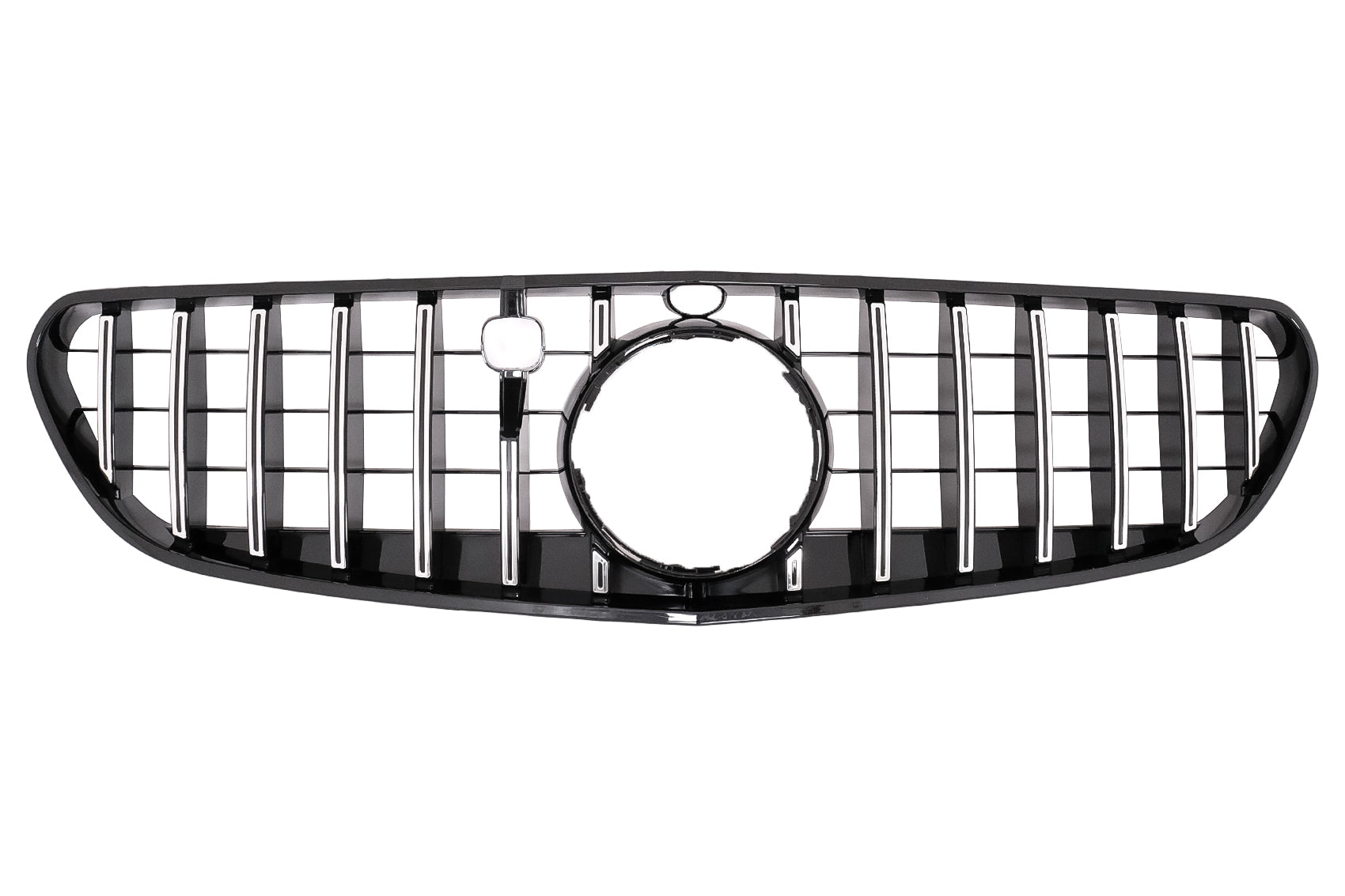 Kühlergrill für Mercedes S-Klasse Coupe C217 Cabrio A217 2015-2017 Chrom GTR Design CarPartsTuning
