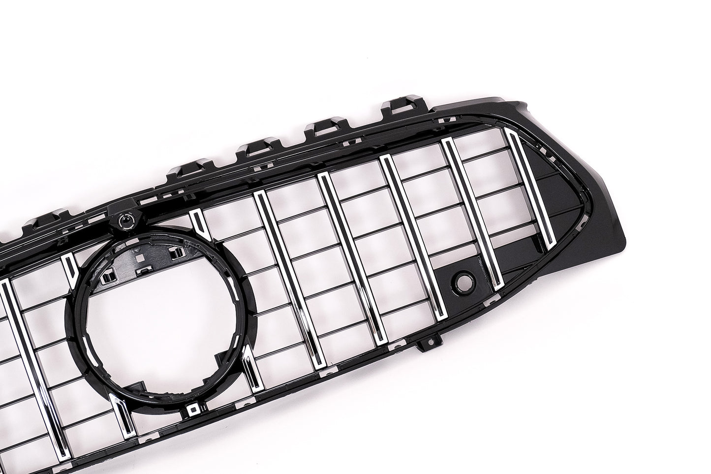 Kühlergrill für Mercedes CLA X118 C118 19+ GT-R Panamericana Design Chrom CarPartsTuning