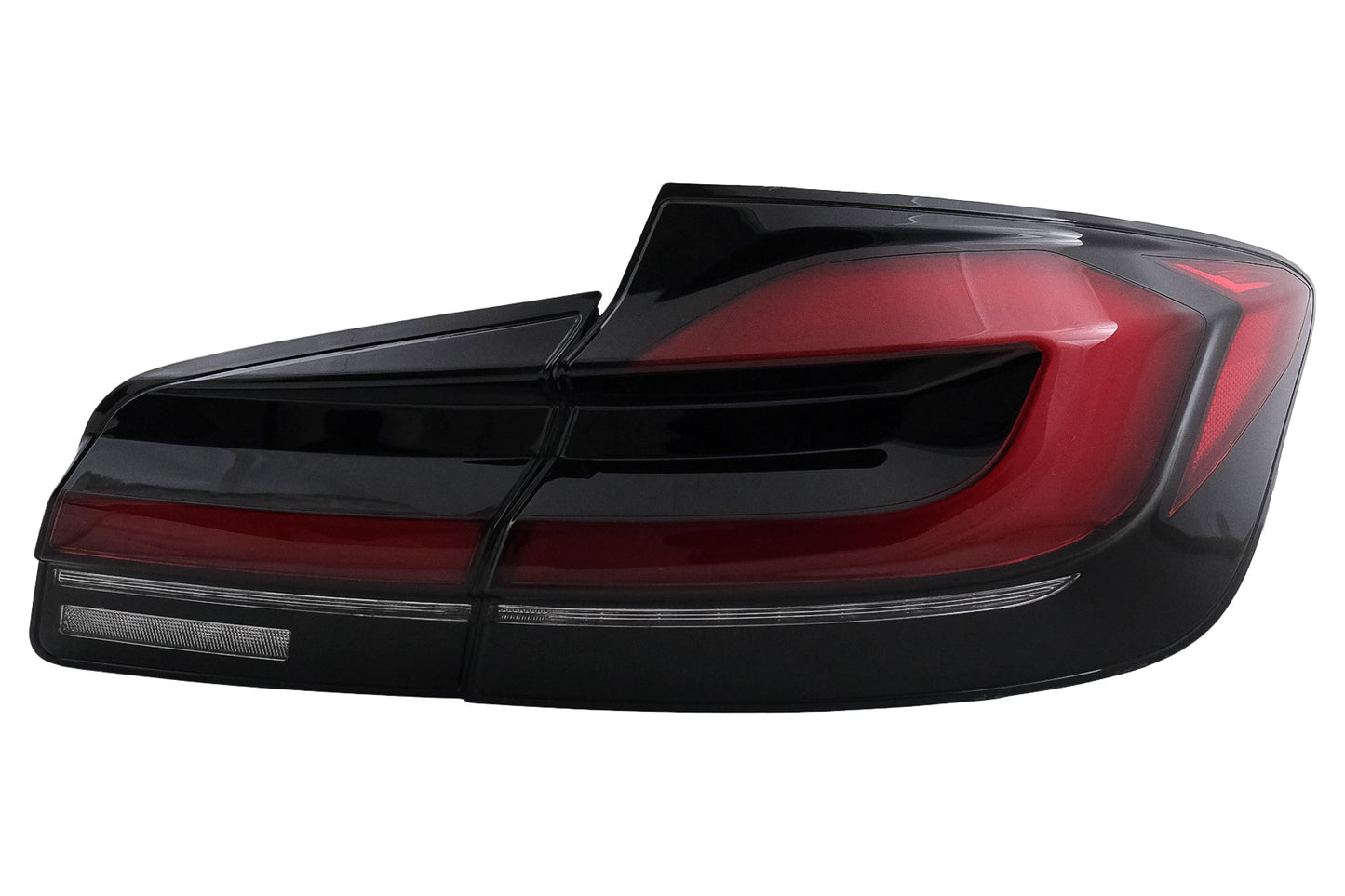 LED Rücklichter Rückleuchten für BMW 5er F10 Rot Schwarz Dynamisches Blinker LCI G30 Design Carpartstuning Austria