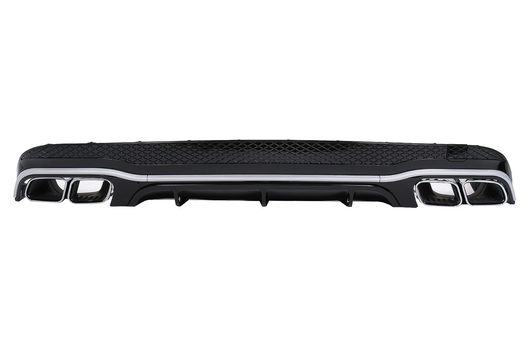 Stoßstange Diffusor Endrohre für Mercedes E C207 Coupe A207 Cabrio Facelift 13-17 E63 Design Carpartstuning Austria