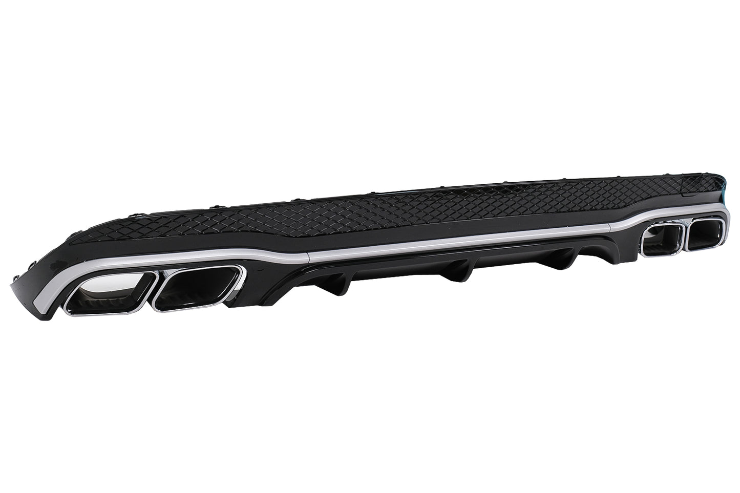 Stoßstange Diffusor Endrohre für Mercedes E C207 Coupe A207 Cabrio Facelift 13-17 E63 Design Carpartstuning Austria