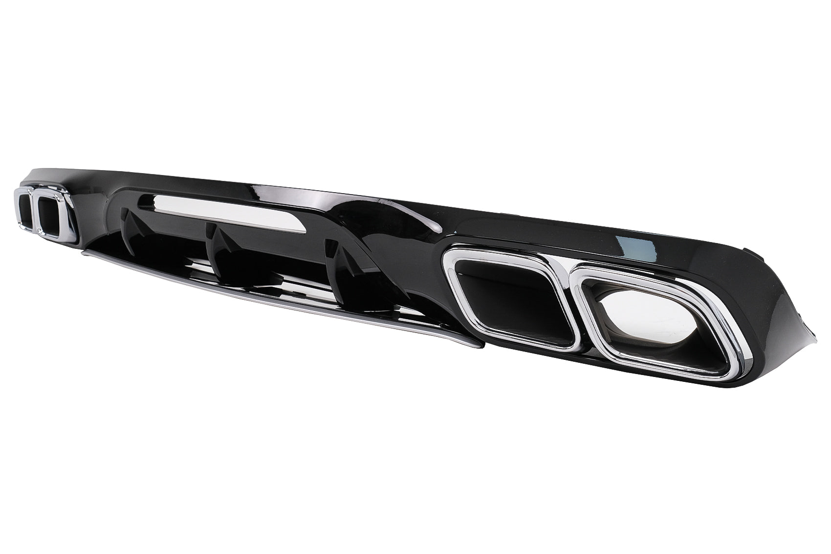 Stoßstange Diffusor Endrohre für Mercedes CLS W218 X218 Sport Line 2011–2017 Carpartstuning Austria