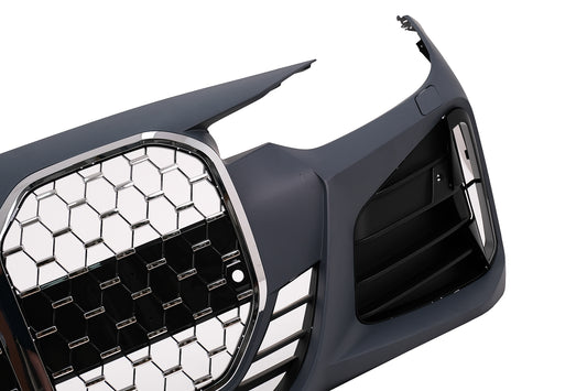 Stoßstange für BMW 3er F30 F31 2011-2018 Umbau G80 M3 Design Chrom Kühlergrill Carpartstuning Austria