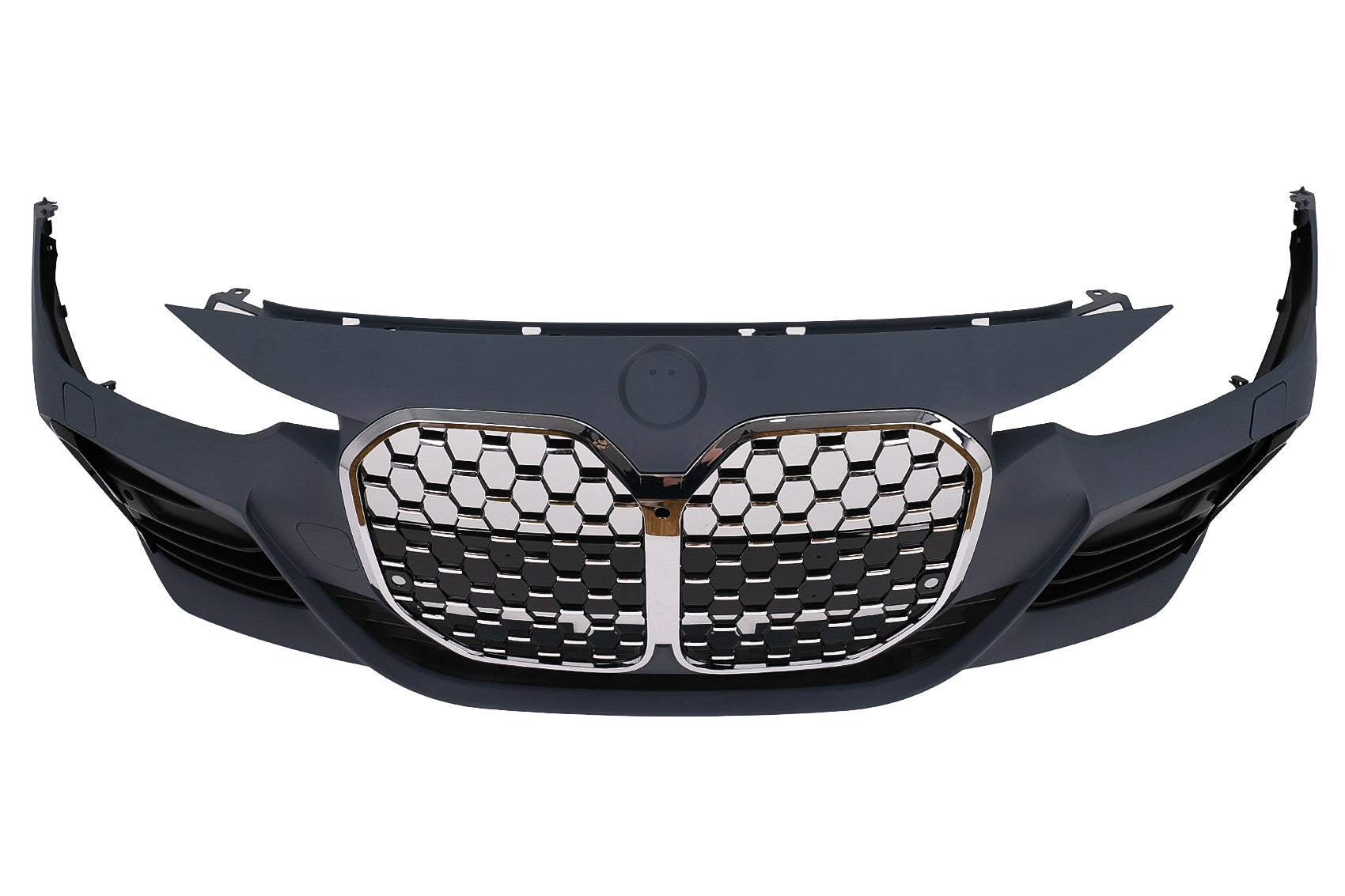 Stoßstange für BMW 3er F30 F31 2011-2018 Umbau G80 M3 Design Chrom Kühlergrill Carpartstuning Austria