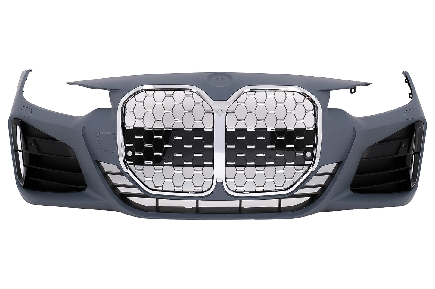 Stoßstange für BMW 4er F32 F33 F36 Coupe Cabrio Gran Coupe M4 Look Chrome Kühlergrill Carpartstuning Austria