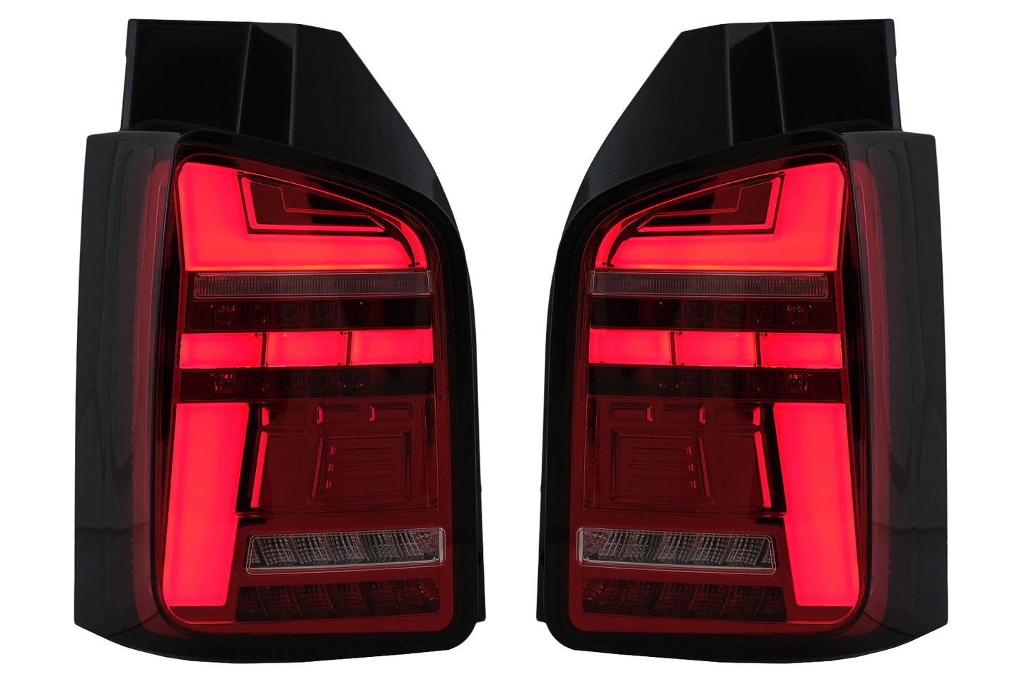 Full LED Rückleuchten für VW Transporter T6 15-20 Dynamisch Sequentiell Drehen Licht Carpartstuning Austria