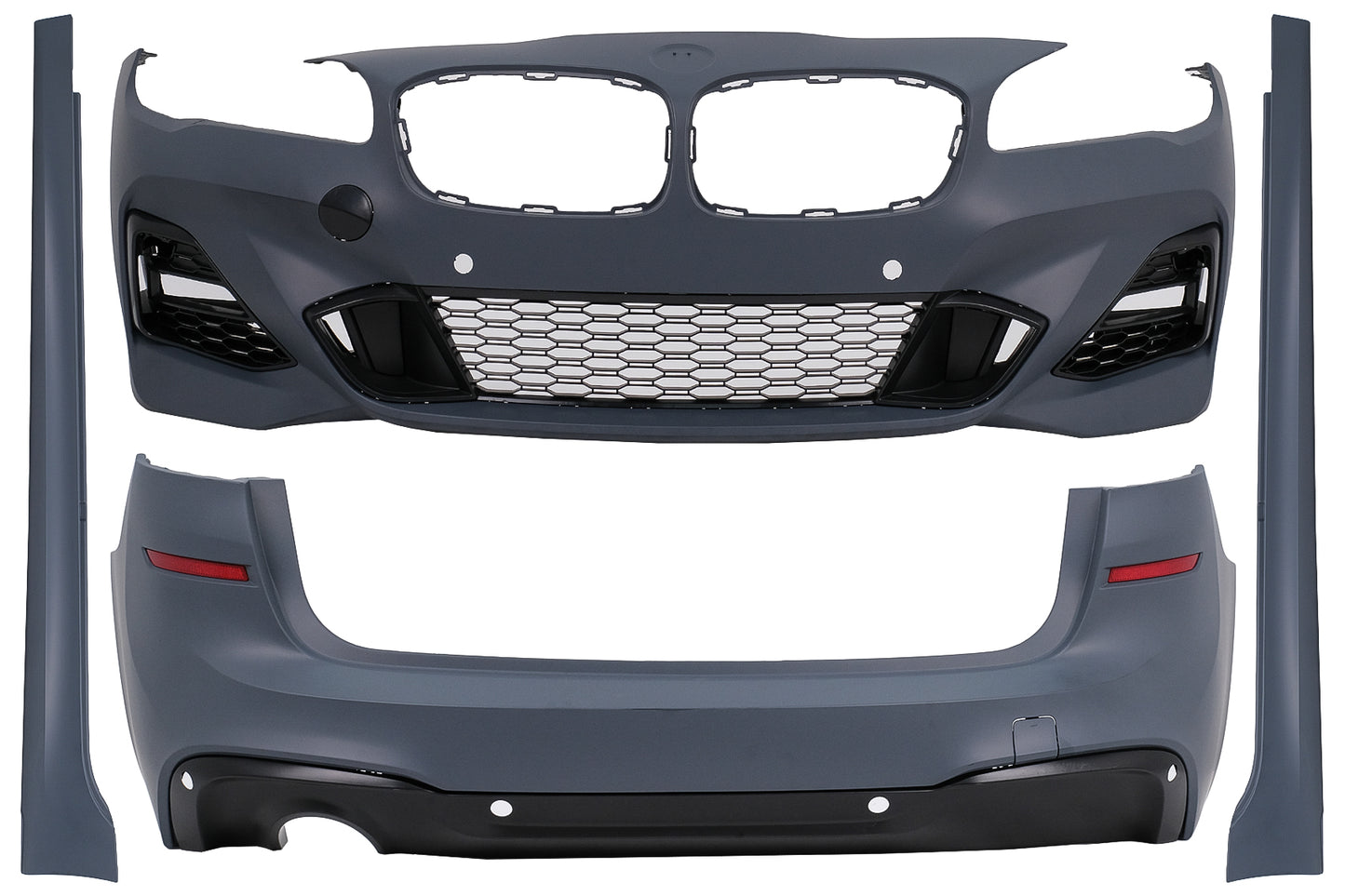 Bodykit für BMW 2er F46 LCI Gran Tourer 05.2017-12.2019 M-Tech Design Stoßstange Carpartstuning Austria