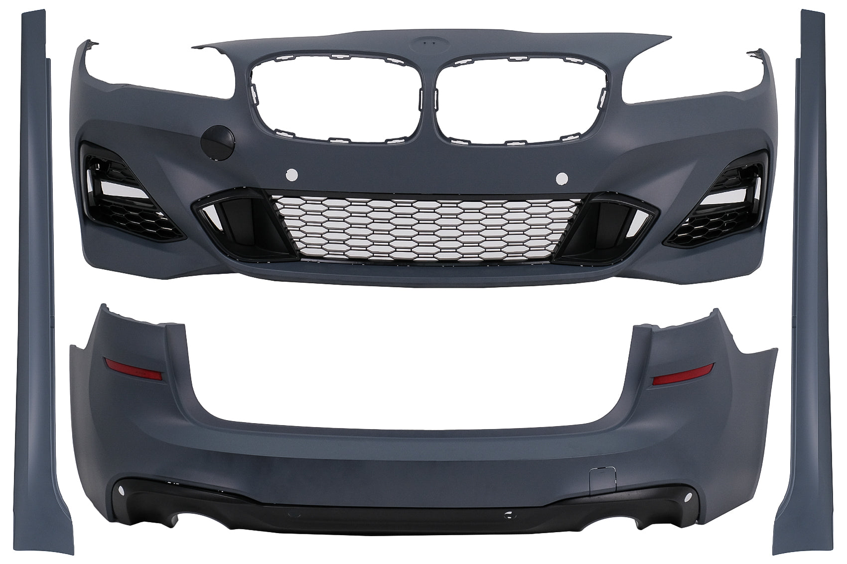 Bodykit für BMW 2er F46 LCI Gran Tourer 05.17-12.19 M-Tech Look Doppelauslass Carpartstuning Austria
